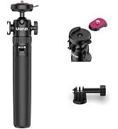 ULANZI MT90 2-in-1 Selfie Stick Tripod with CKA Quick Release, 5-Section Adjustable Aluminum Stan...