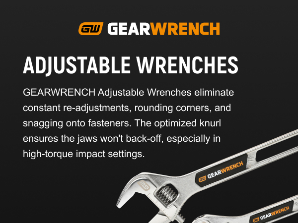 Adjustable Wrenches Overview