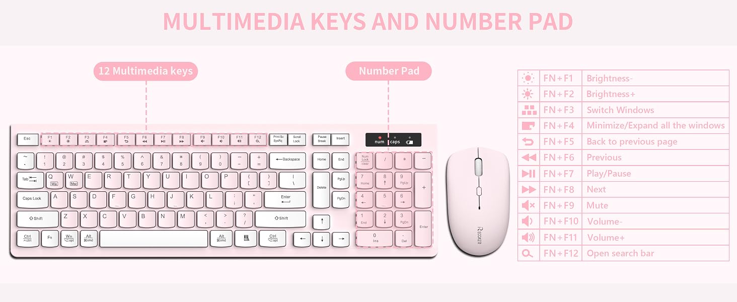 wireless keyboard and mouse 7