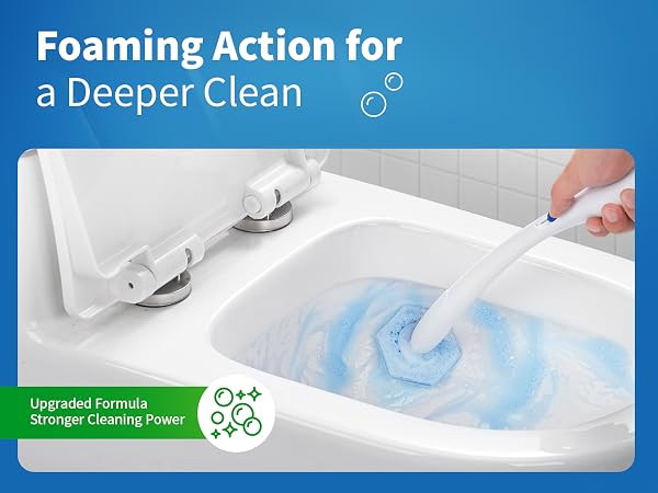 Disposable Prefilled Toilet Cleaning Scrubbers
