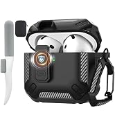 Maxjoy for AirPods 4 Case with Lock, AirPods 4th Generation Case Cover with Cleaner Kit Shockproo...