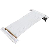 PCIE 4.0 x16 Riser Cable, Flexible and Efficient, Anti Interference, Compatible with RTX 40 Serie...