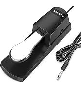 Sovvid Sustain Pedal for Keyboard, Universal Sustain Pedal with Classic Straight Plug, Piano Foot...