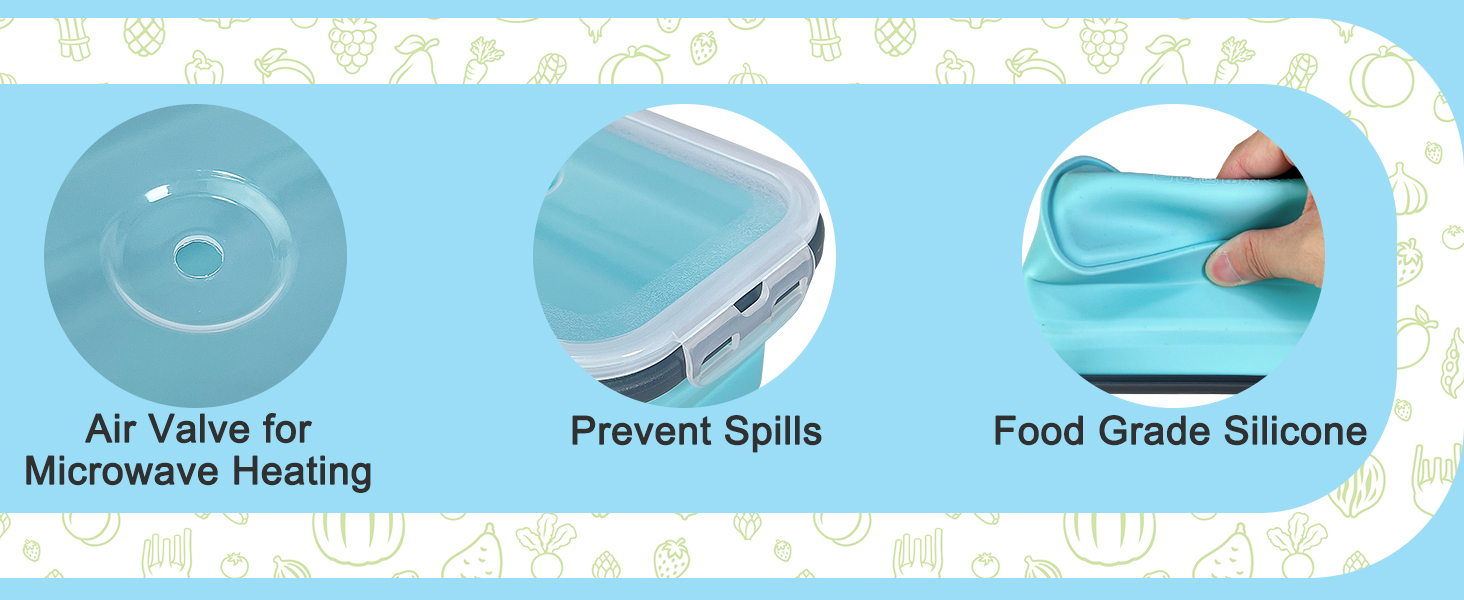 collapsible food storage