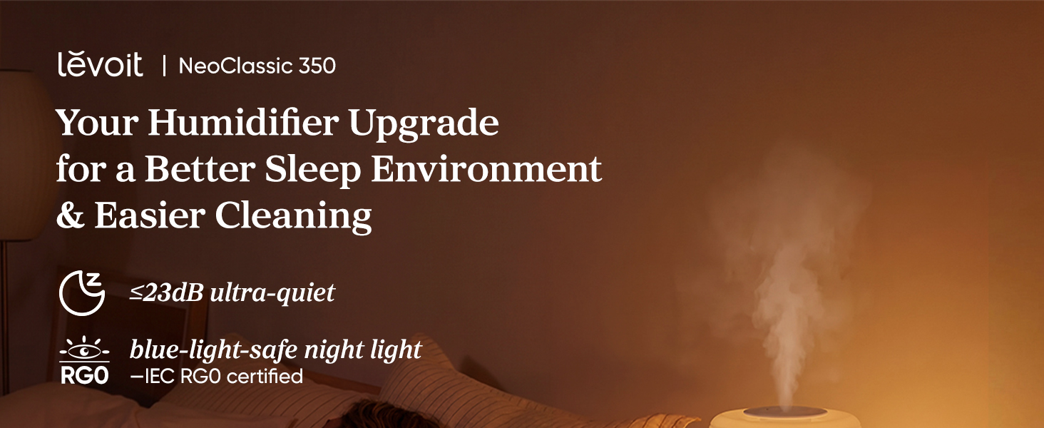 Quiet Comfort with a Blue-Light-Safe Night Light