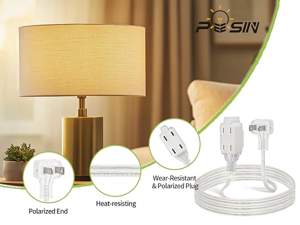 Clear Extension Cord