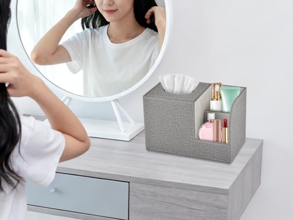 XNONE PU Leather Tissue Box Cover