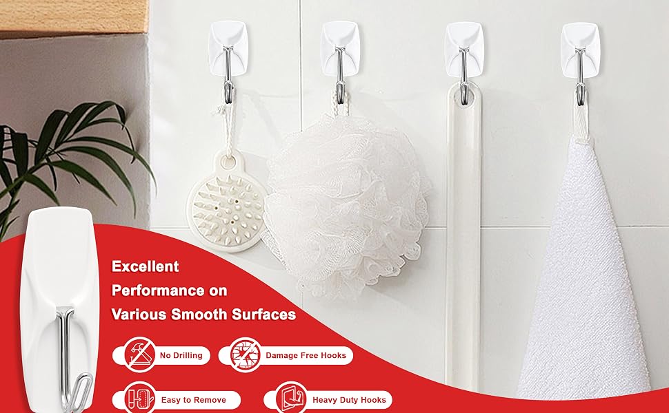 bathroom hooks