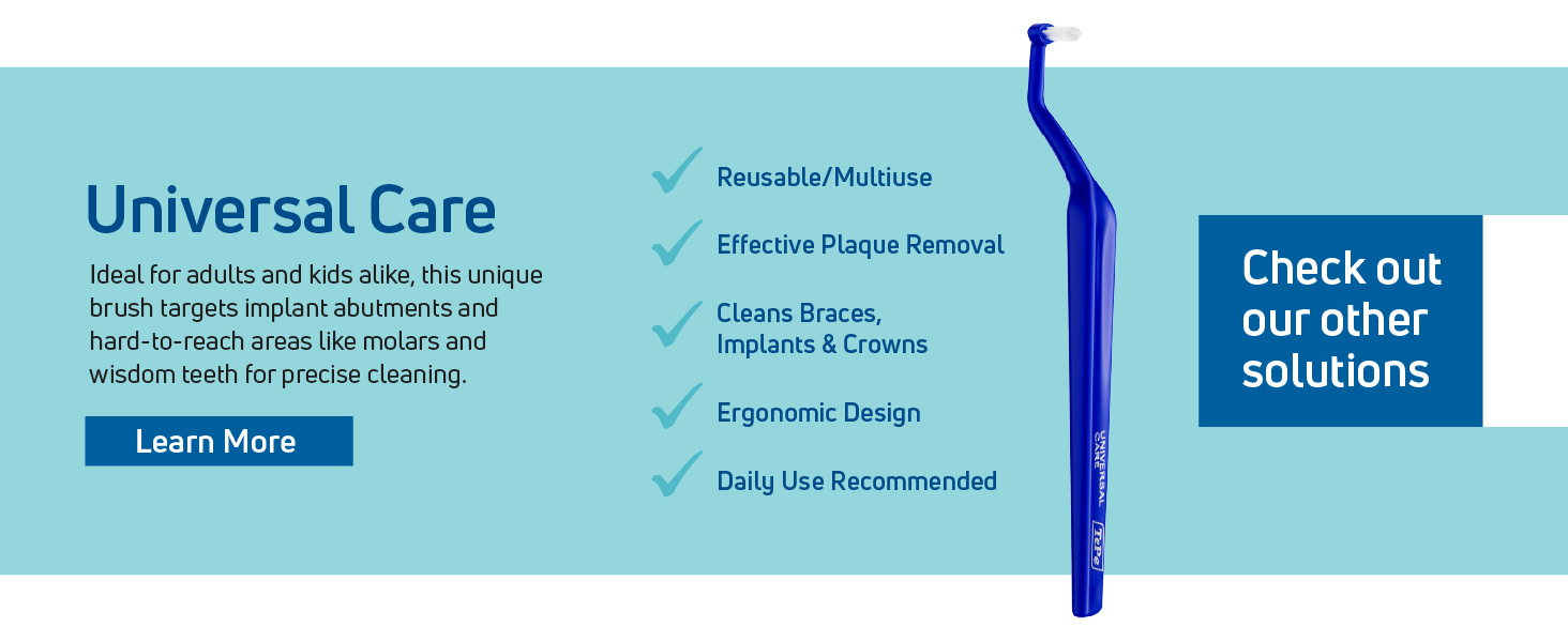 Information about a tufted toothbrush.