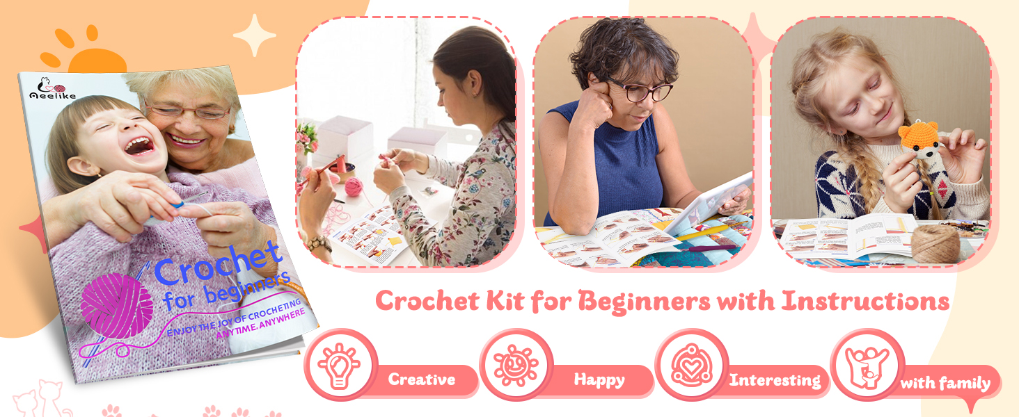 crochet kits with instruction