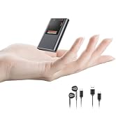 128GB Magnetic Voice Activated Recorder - (9600Hrs) Digital Voice Recorder with Playback, Dictaph...