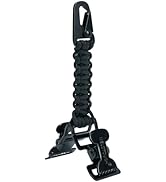 MELOTOUGH Glove Clips Tactical Glove Clip Paracord Work Glove Clip Holder with 2 Alligator Clips ...