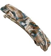 LAYONGMOLI Hair Clips for Women,3.5 Inch Acetate Medium Hair Claw Clips for Women Thin Thick Curl...