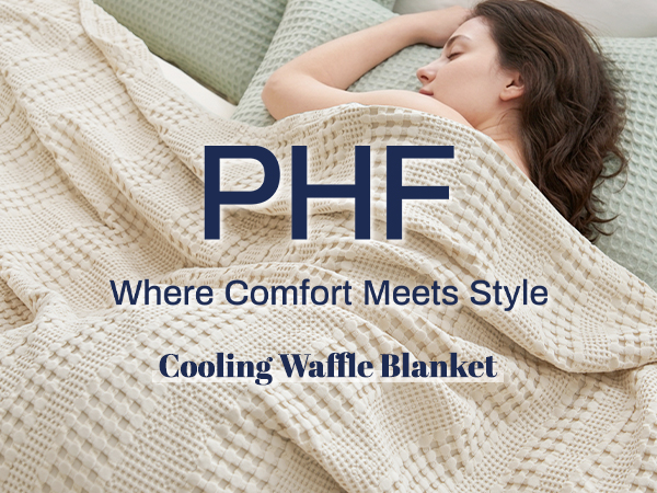 Cooling Waffle Blanket