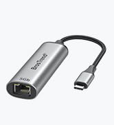 5Gb USB C to Ethernet Adapter, Aluminum Ethernet to Type C Network Adapter Plug & Play ...