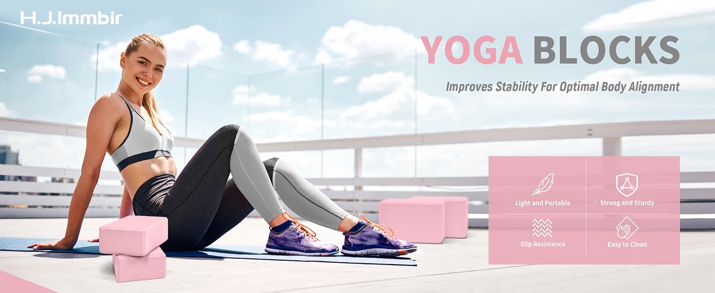yoga block,yoga blocks 2 pack,foam yoga blocks,yoga blocks bulk,exercise block