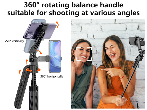 selfie stick tripod with light