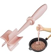 Upgrade Meat Chopper, Heat Resistant Meat Masher for Hamburger Meat, Ground Beef Smasher, Nylon H...