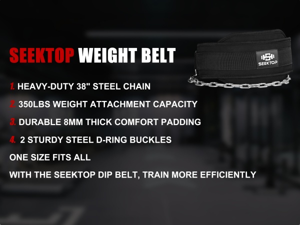 dip belt weight lifting belt for weighted dips weightlifting pull up gym squat for men women