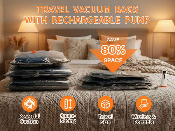15 Pack Ideal Space Saver Vacuum Storage Bags