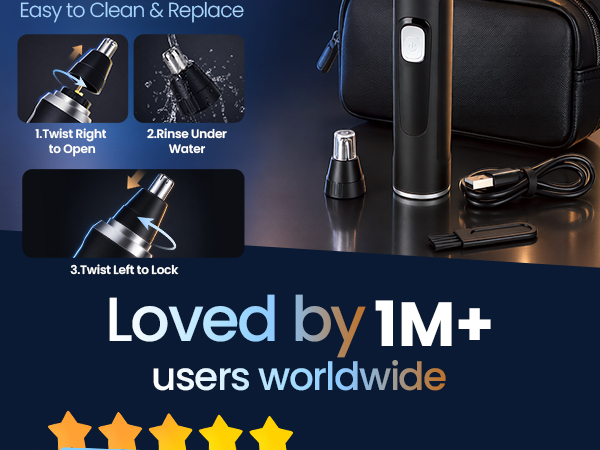 Nose hair trimmer