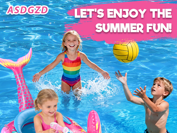 Kids Pool Floats with Water Gun