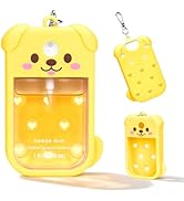 Kivzex Dog Silicone Case for Touchland Hand Sanitizer Spray with Keychain, Compatible with Power ...