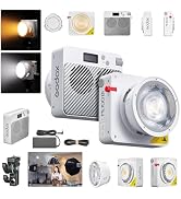 Godox ML100Bi 100W LED Video Light Godox Mount Flash 2800K-6500K Bi-Color Video Lighting 34300 Lu...
