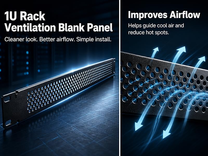 LIYVZ vented rack panel