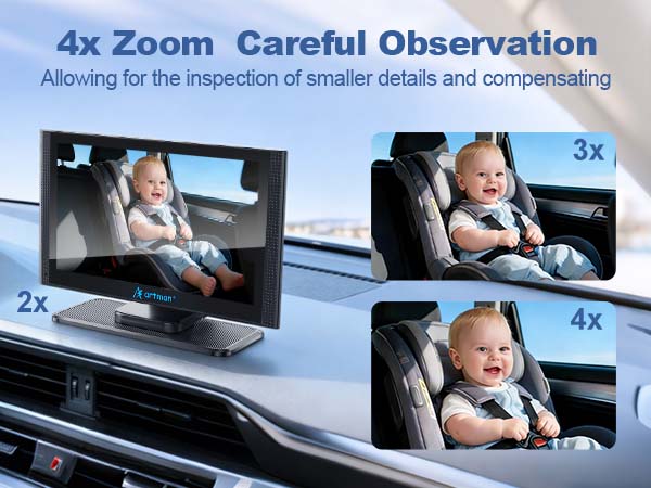 4x Zoom Careful Observation
