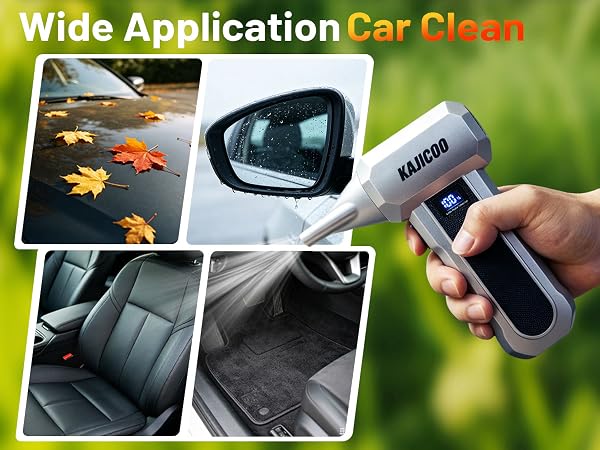 Compressed Air Duster For Car Cleaning