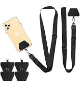 Doormoon Phone Lanyard, Universal Adjustable Neck Straps for Phone Case Keys ID Badges Compatible...