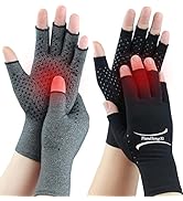 2 Pairs Arthritis Gloves for Pain Relief, Compression Gloves for Arthritis, Carpal Tunnel, Osteoa...