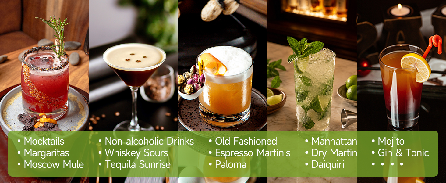 bar cart accessories