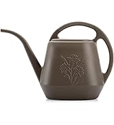 Fasmov 1-Gallon Plastic Watering Can with Comfortable Handle, Garden Watering Cans Long Spout for...