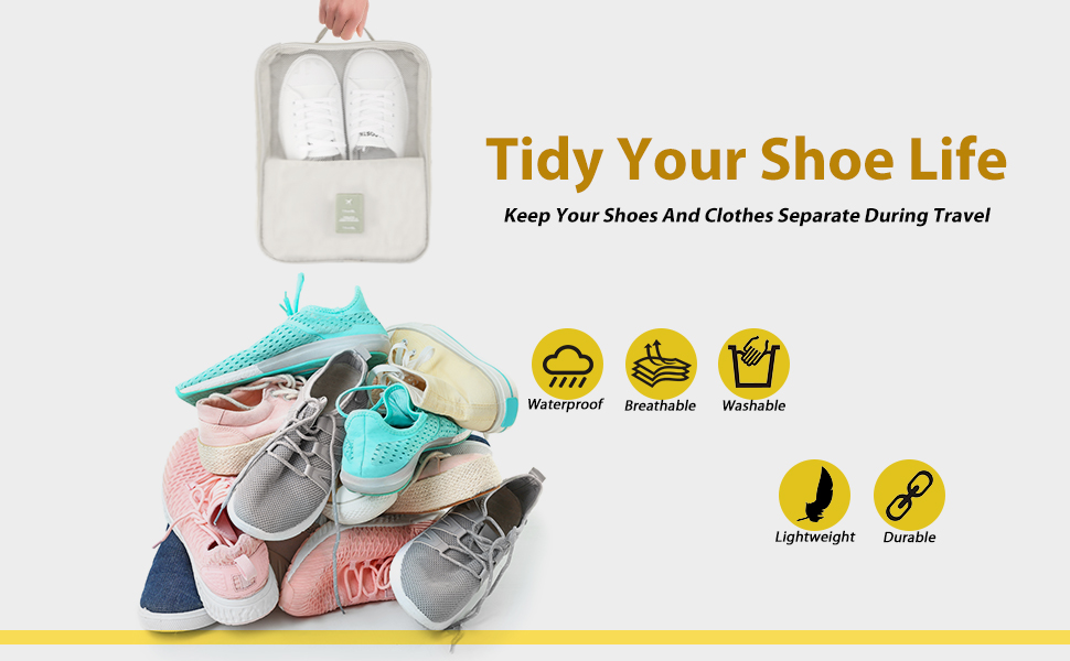 Shoe Storage Pouch for Travel and Daily Use