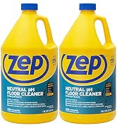 Zep Neutral pH Industrial Floor Cleaner. 1 Gallon (Case of 2) - ZUNEUT128 - Concentrated Pro Trus...