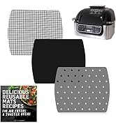 Air Fryer Reusable Liner Accessories for Ninja Foodi Grill AG301 5-in-1 4qt Ninja Air Fryer Acces...