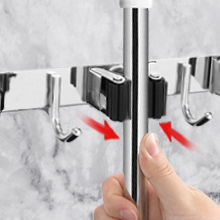mop and broom holder wall mount