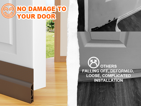 under door draft stopper
