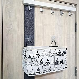 hanging over the door