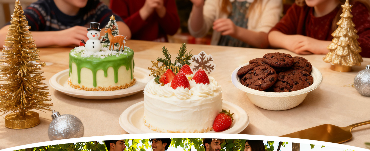 6-inch paper tray size is the ideal size for making desserts, cakes, snacks