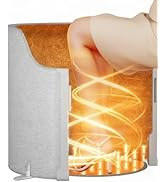 Under Desk Heater, 150W Quiet Foot Warmers for Feet with Detachable Foot Heating Pad, Graphene Ra...