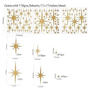star wall decals