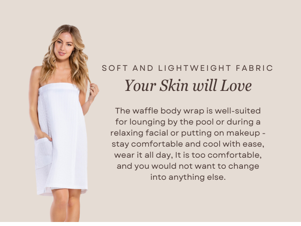 bath wrap, bath towel, towel wrap, waffle wrap