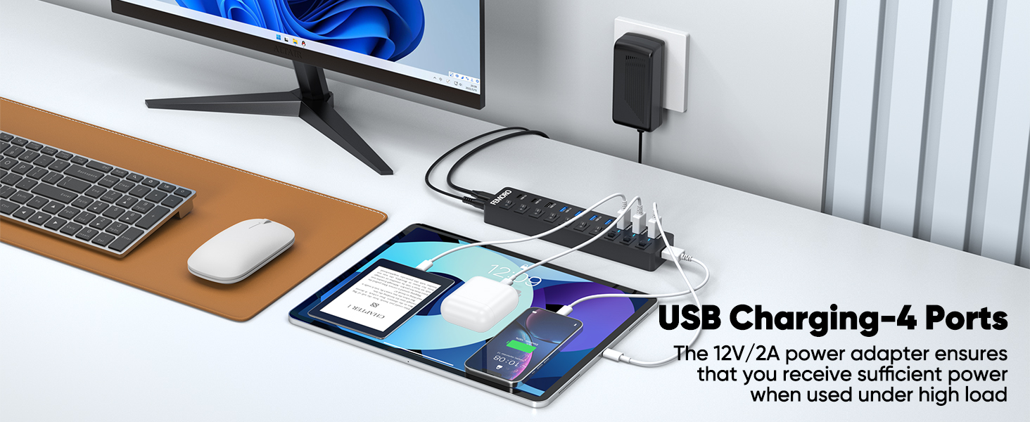 powered usb 3.2 hub