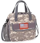 Bunnychill Tactical-style Lunch Bag 5L Kids Lunch Bag with Adjustable Shoulder Strap Easy to Clea...