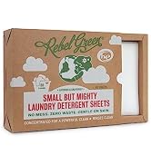 Rebel Green Eco-Friendly Laundry Detergent Sheets - Fresh Lavender & Grapefruit Scent - 40 Sheet ...