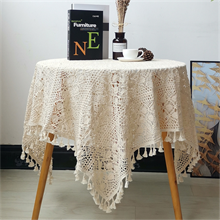 Crochet Doilies Tablecloth