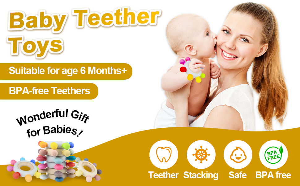 silicone teether